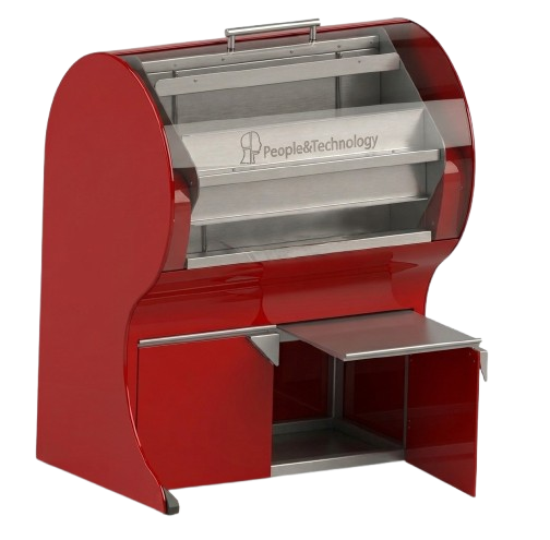 Render de detalle de la máquina SpinInk VR — images/spinink-render-2.jpg